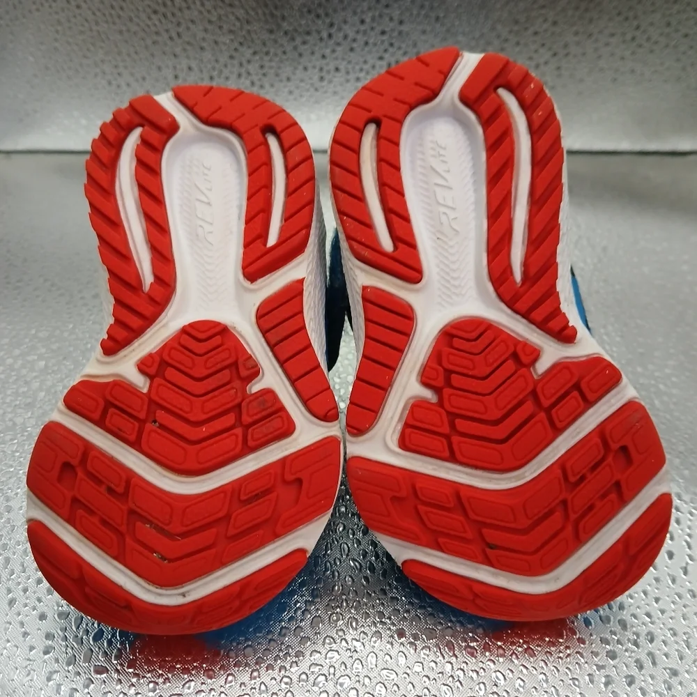 New Balance Kids Blue and Red Shoes